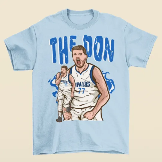 Luka Doncic “The Don” Cartoon T-Shirt