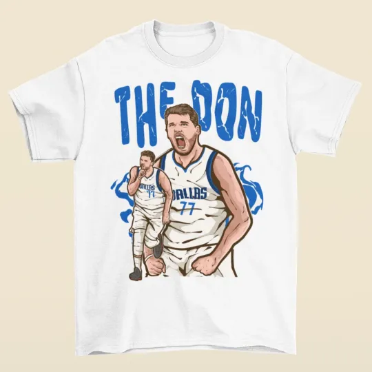 Luka Doncic “The Don” Cartoon T-Shirt