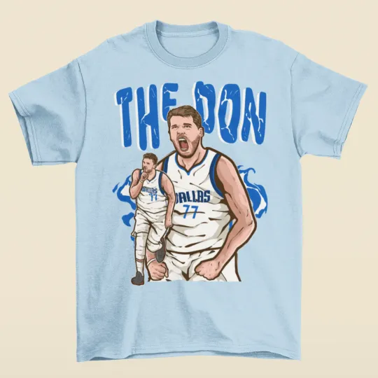 Luka Doncic “The Don” Cartoon T-Shirt