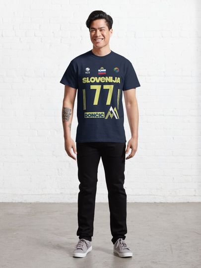 Luka Doncic Slovenija Fan Design Classic T-Shirt
