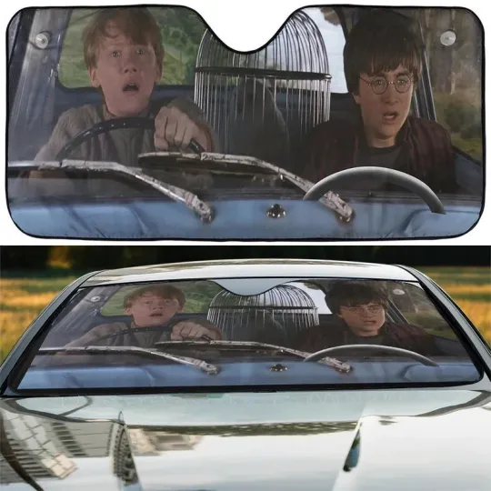 Harry Potter Car Sunshade, Harryy Potte.r Car Accessory Sunshade