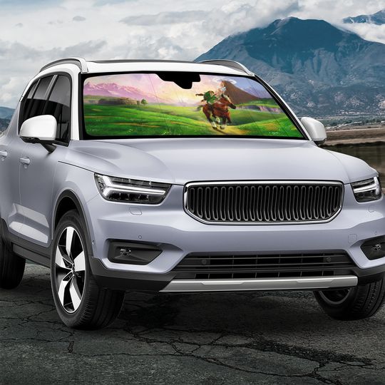 Zelda inspired Car Sun Shade | Windshield Shade