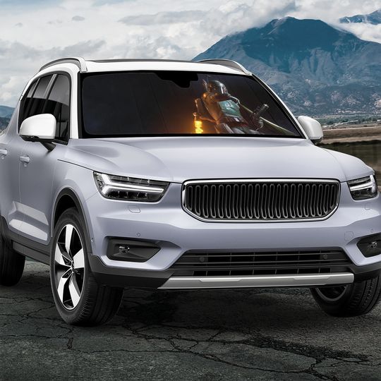 Boba Fett Car Sun Shade | Windshield Shade