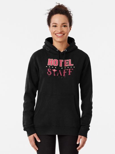 Hazbin Hotel Staff Pullover Hoodie