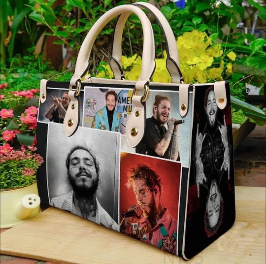 Post Malone Handbag, Post Malone Leather Bag