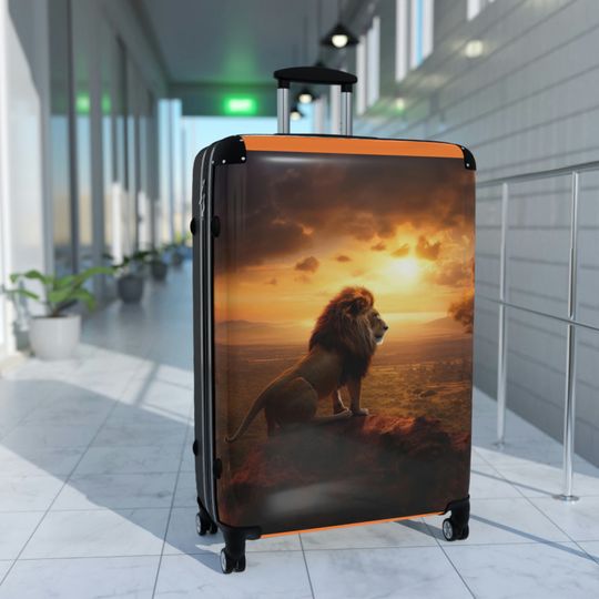 Lion Suitcase