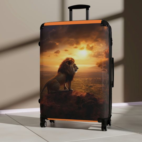 Lion Suitcase