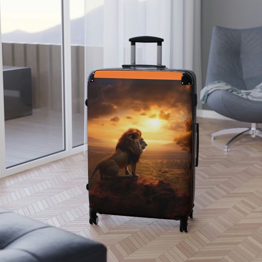 Lion Suitcase