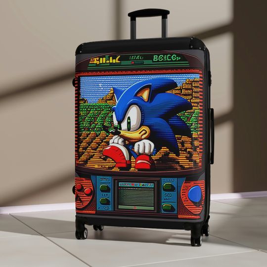 Sonic The Hedgehog Game Console Suitcase