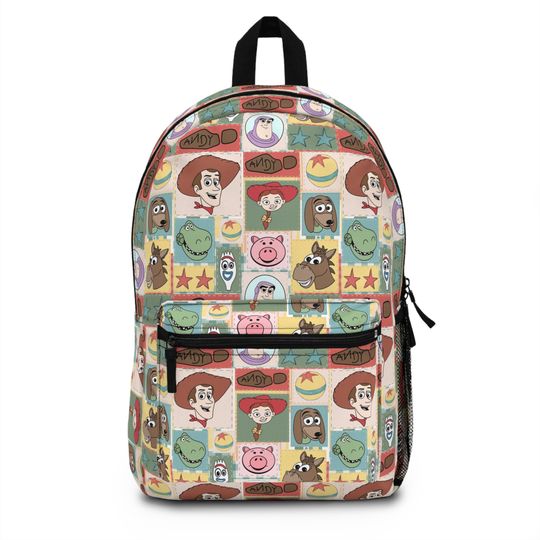 Toy Story Patchwork Backpack, Woody and Friends Backpack