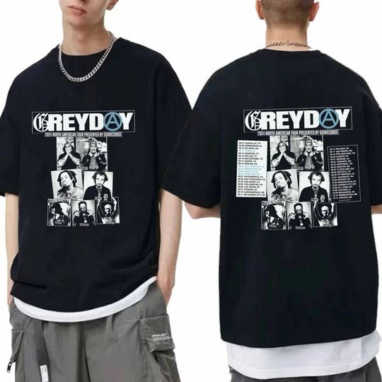 SUICIDEBOYS - Gray Day 2024 Tour T Shirt