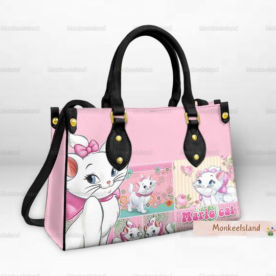 Marie Cat Leather Bag, Disney Marie Cat Handbag