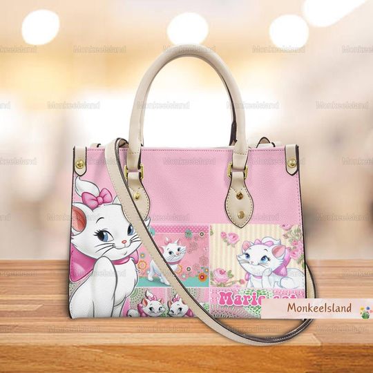 Marie Cat Leather Bag, Disney Marie Cat Handbag