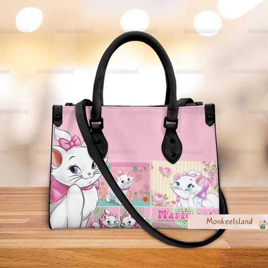 Marie Cat Leather Bag, Disney Marie Cat Handbag