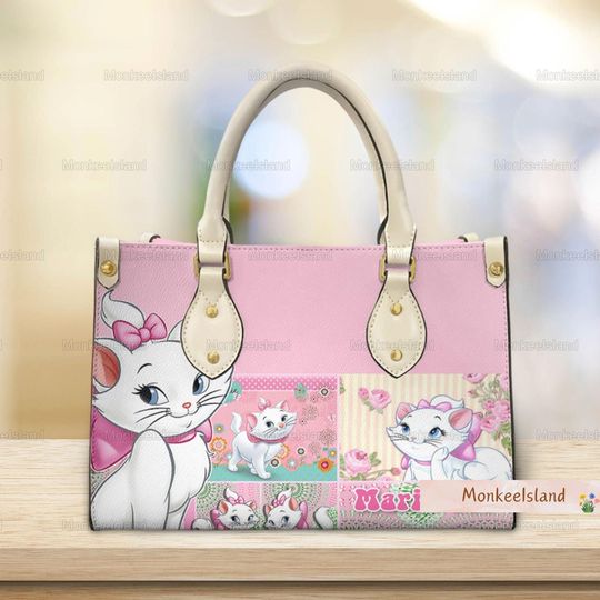 Marie Cat Leather Bag, Disney Marie Cat Handbag