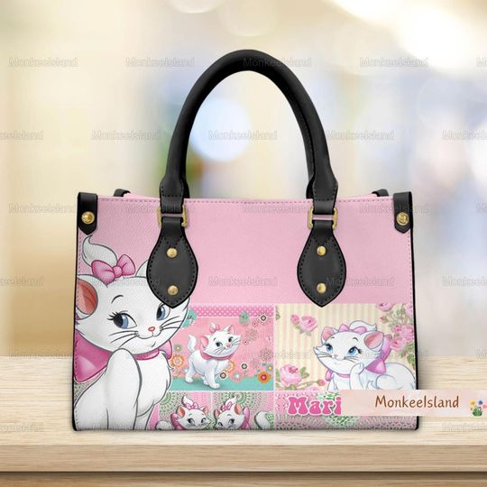 Marie Cat Leather Bag, Disney Marie Cat Handbag
