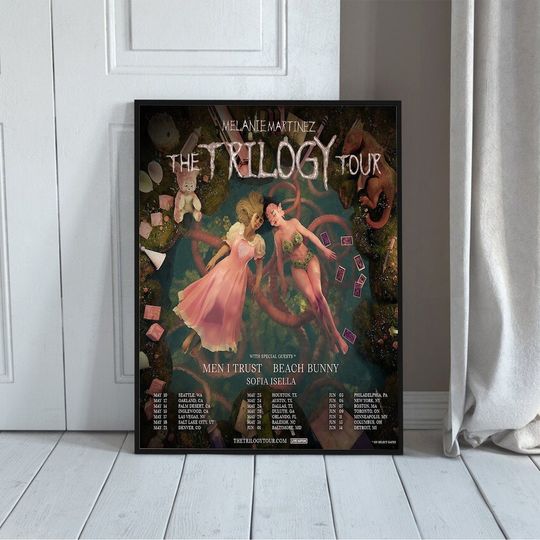 Melanie Martinez The "Trilogy Tour" Poster 2024 Wall Decor