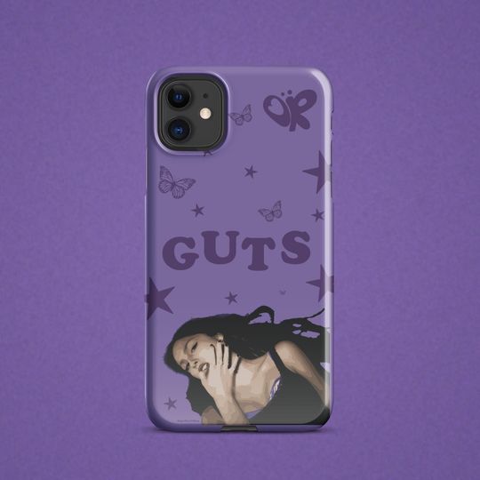 GUTS Olivia Rodrigo | iPhone Phone Case | Sour | Deja Vu | Drivers License | Vampire