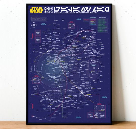Stars Wars Galaxy Map High Definition , Stars Wars