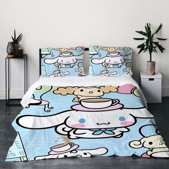 Christmas Cinnamoroll  Bedding Set, Home Decor