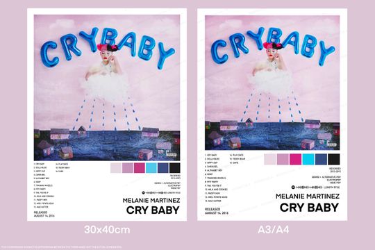 Cry Baby Poster Melanie Martinez