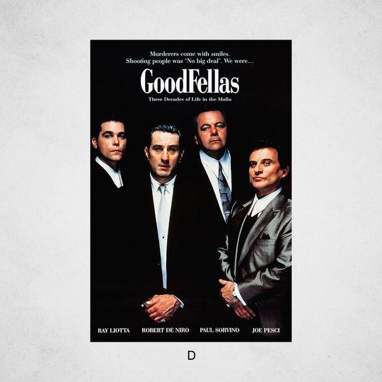 GoodFellas 1990 Classic Movie Poster