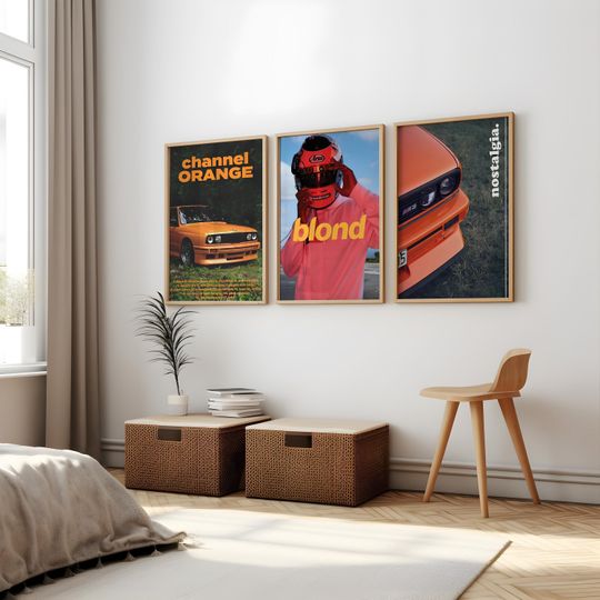 Racing Posters / Blond / Frank Ocean