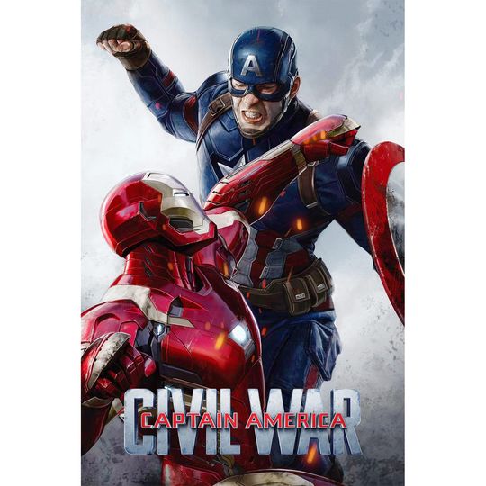 Captain America Civil War Movie Poster