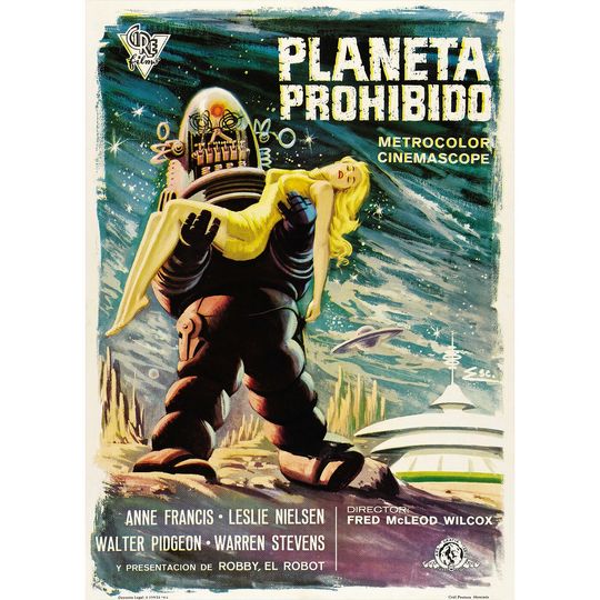 Forbidden Planet Movie Poster