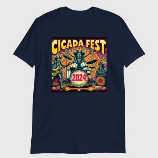 Cicada Reunion Summer U.S Tour 2024 T-Shirt