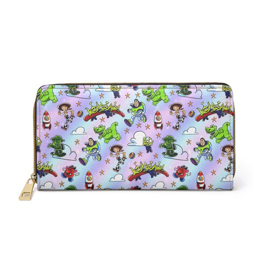 Toy Story Drawing Zipper Wallet