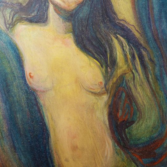 Madonna (1894) - Edvard Munch Poster | Munch Painting