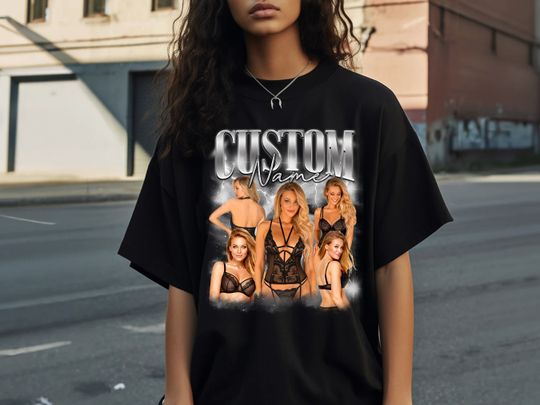 Custom Bootleg Rap Shirt, Personalized Bootleg , Girlfriend Face Tshirt