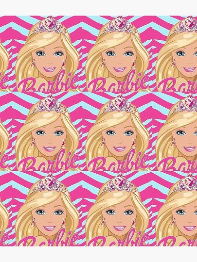 Barbie Zebra Style  Backpack