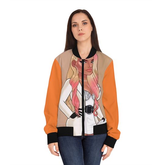 Nicki Minaj Women's Bomber Jacket (AOP)