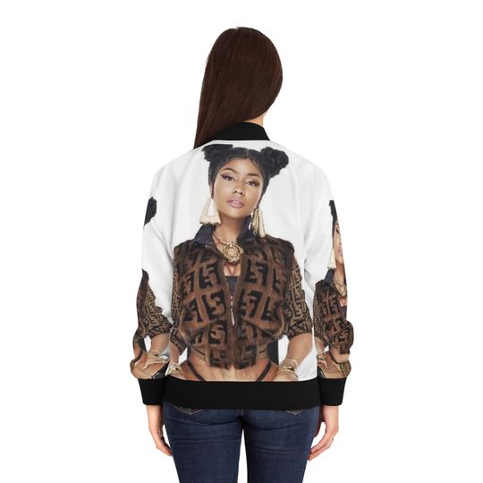 Nicki Minaj Women's light weight Bomber Jacket (AOP)