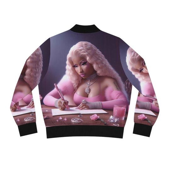Nicki Minaj Women's Bomber Jacket (AOP)