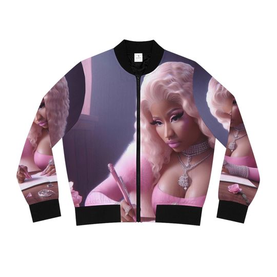 Nicki Minaj Women's Bomber Jacket (AOP)
