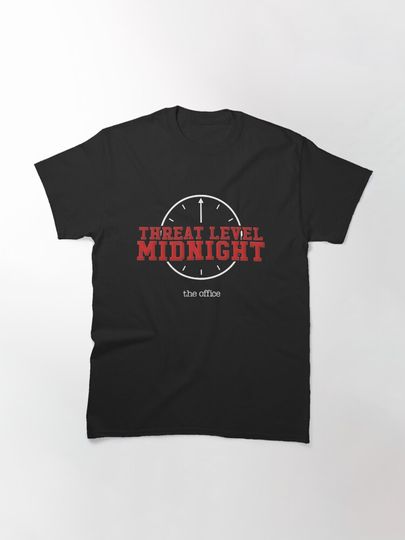 Threat Level Midnight - The Office Classic T-Shirt