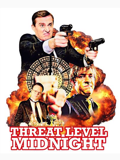 Threat Level Midnight - The Office Classic T-Shirt