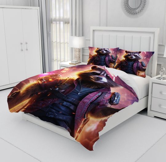 Rocket Raccoon Bedding Set