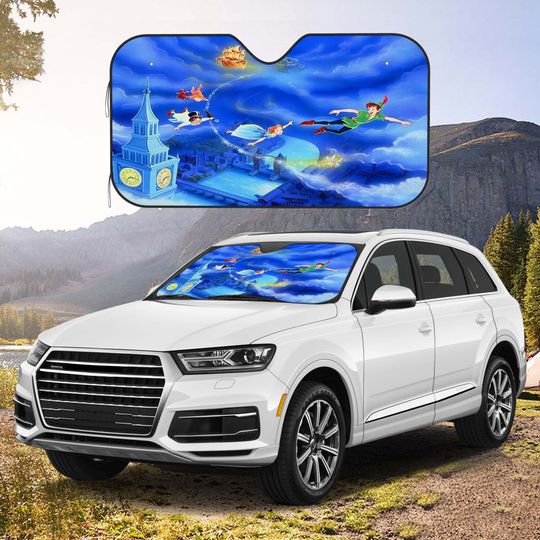 Peter Pan Car Windshield Sunshade Custom Glass Sun Shade