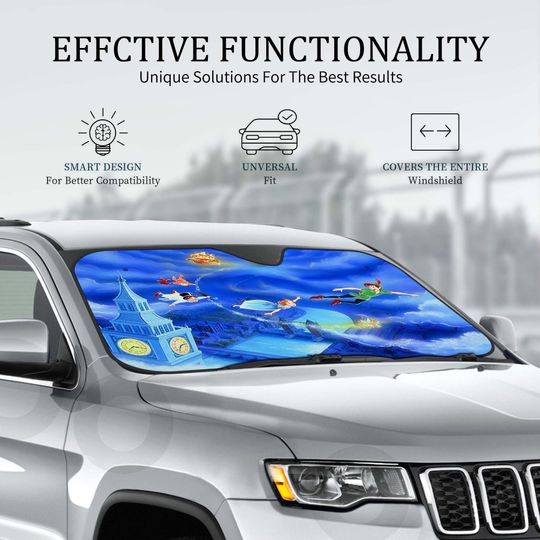 Peter Pan Car Windshield Sunshade Custom Glass Sun Shade