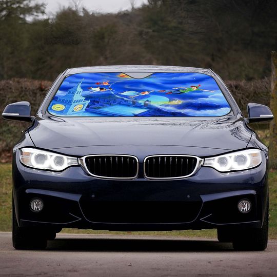Peter Pan Car Windshield Sunshade Custom Glass Sun Shade