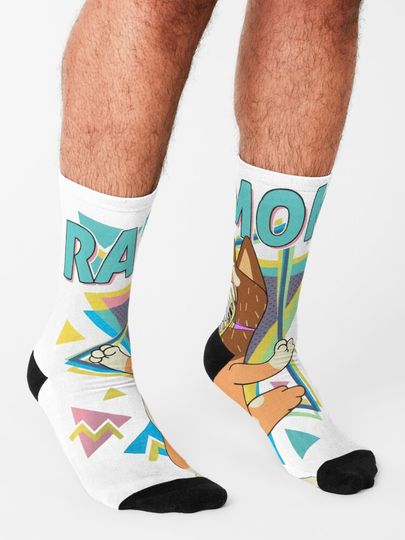 Rad Mom BlueyDad Socks