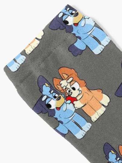 BlueyDad Friendship Socks