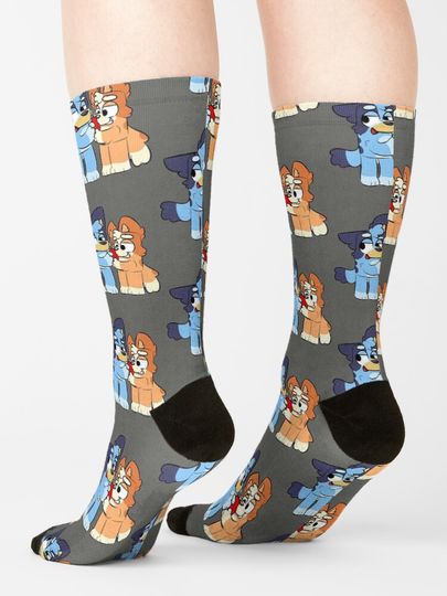 BlueyDad Friendship Socks