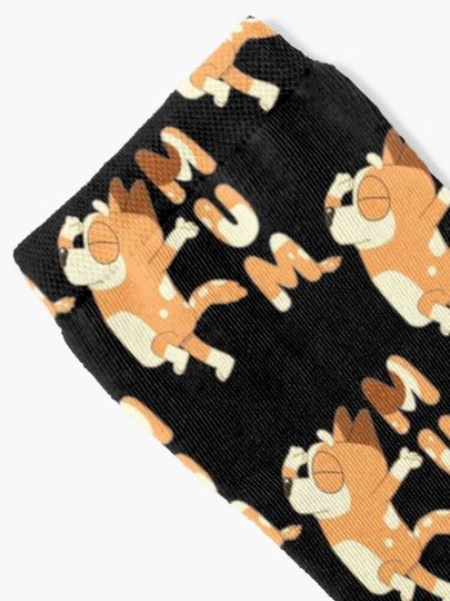Vintage Cartoon Vintage Cartoon BlueyDad Socks