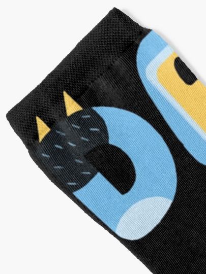 Dad Playing Son And Daughter Blueys Socks