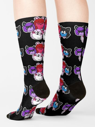 The Core Four BlueyDad Socks